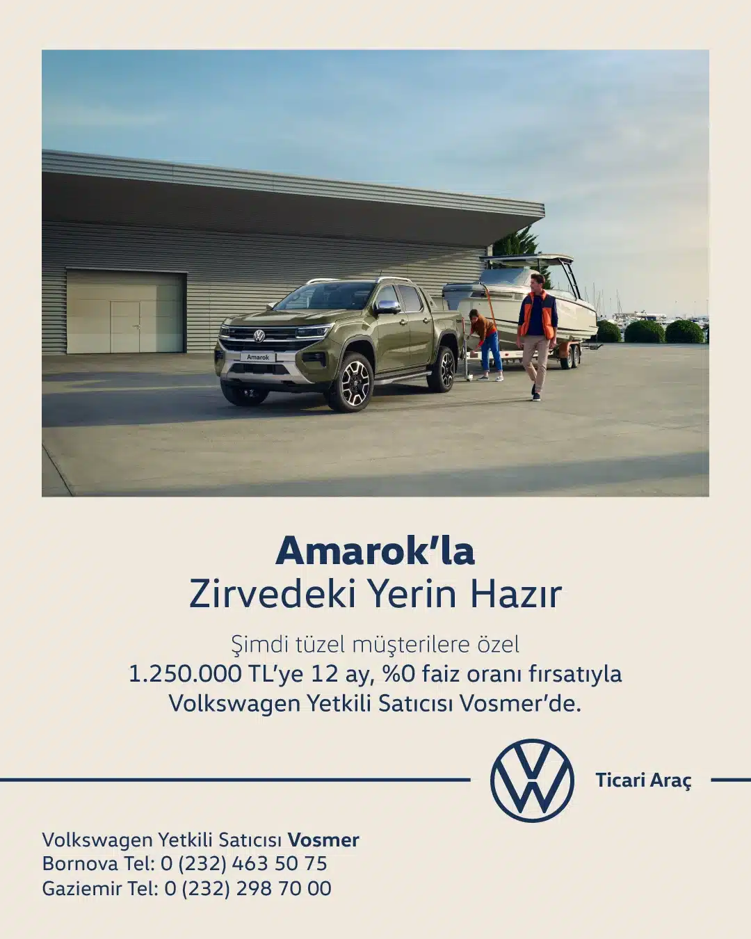 Volkswagen Amarok Eylül kampanyası